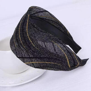 Timo's hairband to cover white hair, versatile for women when going out, non-slip, korean wide-brimmed hairpin, ultra-wide headband, internet celebrity hairband, headwear, black a21-307