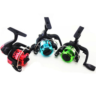 Type 200 small fishing wheel, rock fishing spinning wheel, fishing reel, sea pole wheel fishing supplies, gold without line