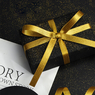 Craftsman ribbon ribbon gold ribbon christmas bouquet braided hair wrapping paper flower tie width 1cm thanksgiving