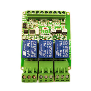 1/2/3/4/6/8/12-channel modbus relay module switching input and output rs485/ttl/plc 3-channel output + 3-channel input 24v
