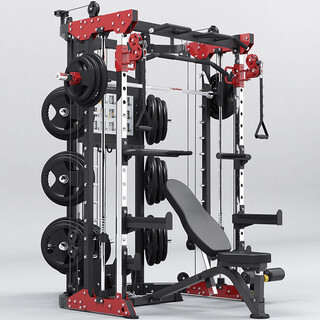 Kangqiang smith machine bk360+3018s+80kg+2.2m mobile bird comprehensive training device fitness equipment