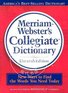 现货 韦氏大学英语词典字典 英文原版 Merriam-Webster's Collegiate Dictionary 第十一版 GRE考试 进口原版工具书 精装大开本 包邮