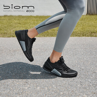 Ecco biom 2.0 women's sports shoes casual shoes shock-absorbing running shoes jianbu 800643 black 80064311001 38