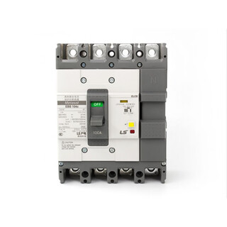 塑壳漏电断路器EBS103C 3P 60A 75A 100A开关EBS104C 4P 50A 3P