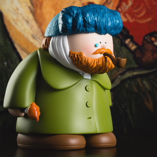 Biggallery great artist desktop ornaments figures birthday gifts for girls and boys friends toys - van gogh 12cm