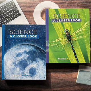 正版 美国小学科学教材 Science: A Closer Look 美国书 美国课本 英文原版 英文科学 原版教材 美国STEM教材 6年级正版精装一本