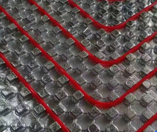 Paijuke customized dry backfill-free floor heating module insulation board floor heating pipe module mushroom board floor heating home full set 20cm*20cm sample