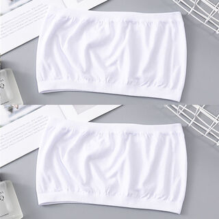 Xinchen's anti-exposure tube top bra for women, student student's one-piece bra, thin section bra summer