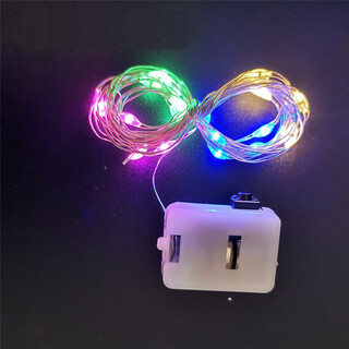 Yupinfengmao colored lights atmosphere light 1 meter small colored lights 5 pack led light string gift box handmade diy lanterns christmas decoration
