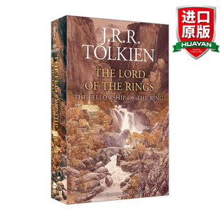The lord of the rings 1 the fellowship of the ring english original novel the lord of the rings 1 hardcover watercolor illustration version english version imported english original book