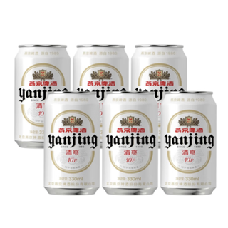 Yanjing 10% special beer white six-pack 330ml*6
