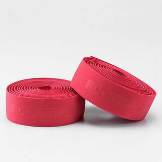 Rock brothers (rockbros) rock brothers road handlebar straps bicycle anti-slip straps colorful handlebar straps wear-resistant anti-skid riding equipment solid color red