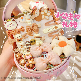 Beimuxing toys girls 3-6 years old hair accessories gift box children's toys little girls hairpin jewelry box set birthday gift