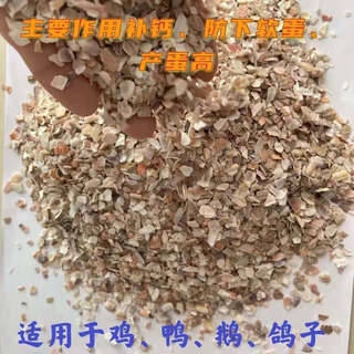 High calcium shell powder, chicken, duck and goose feed, pigeon livestock and poultry, special fish meal premix feed additive for calcium supplement and bone strengthening, high calcium feed for pigeons, 10 jin jin equals 0.5 kg