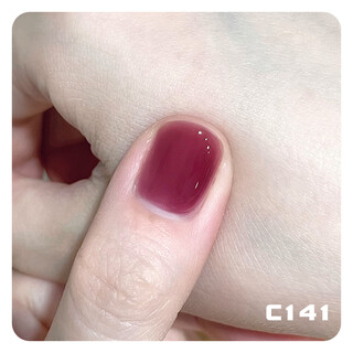 Orangeorange nail polish for women 2023 new style tear-off nude color for pregnant women, no-bake, long-lasting, quick-drying red, whitening c141 not romantic