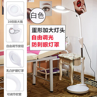 Meng qian'er beauty lamp pattern embroidery lamp led cold light portable manicure, eyelashes, acne, acne, tattoo, eyebrow micro plastic surgery floor lamp 52/vaga headlight without pulleys, dimmable