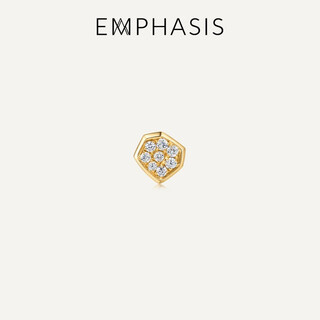 Emphasis harmony series 18k gold diamond stud earrings single 90969e pre-sale reservation