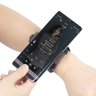 Feigeer men's and women's sports running mobile phone arm bag arm cover mobile phone bag didi driving wrist arm mobile phone holder wrist bag mobile phone clip + short strap = wrist style