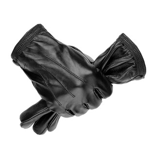Crocodile shirt genuine goatskin gloves men's autumn and winter thin non-velvet cycling touch screen windproof gloves gift 551xxl size