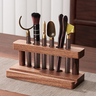 Punol tea ceremony six gentlemen set tea set accessories high-end tea table kung fu tea tea making tools and supplies complete tea table ornaments six gentlemen yunti tea ceremony