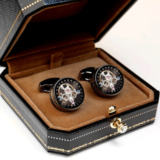Urban take perpetual tourbillon cufflinks men's gentleman's birthday gift high-end light luxury customized french shirt suit cuff buttons gift boxed cuff buttons