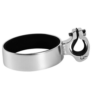 Bicycle water cup holder, electric vehicle milk tea holder, adjustable coffee cup holder, universal water bottle holder, cycling equipment, white aluminum alloy cup holder