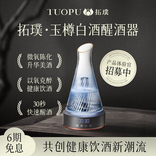 Xianzhuwu intelligent liquor decanter electric red wine divider moutai quick decanter and hangover aging wine device great gift d 300ml