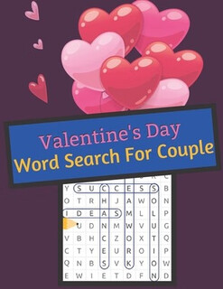 预订  Valentine’s Day Word Search For Couple: Perfect Valentine Gift for Word Puzzles Lovers, Adult