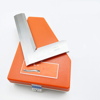 联能定制上工刀口形直角尺0级不锈钢刀口角尺90°钳工划线尺角度测量 250*160mm  0级  不锈钢