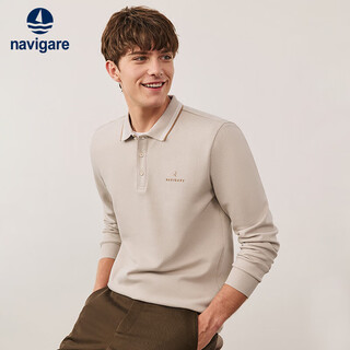 Navigare italian dinghy men's skin-friendly polo shirt casual top lapel t-shirt 1335024501 m/48