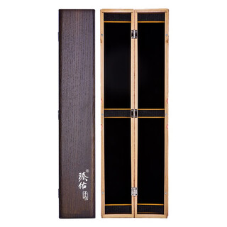 Zhenyou (grsaed) float box brushed paulownia float box multi-functional wooden float box large capacity fish float box buoy box fishing gear accessories fishing supplies