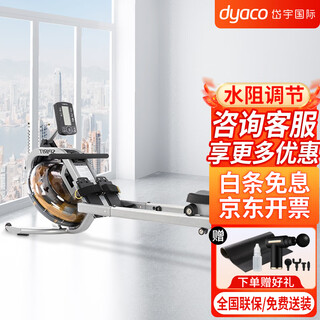 Dyaco water resistance rowing machine home commercial aerobic fitness equipment crw800