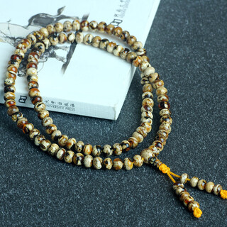 Junpo ceiling-level fushun amber dried white flower bracelet necklace gold amber blood amber pure water amber plant amber bracelet hp-16