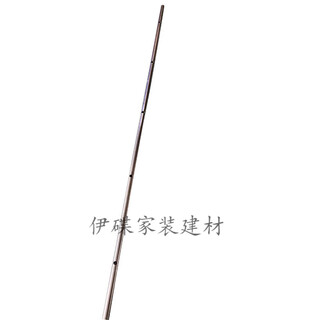 304 stainless steel floor rail electric sliding door rail, expansion screws on the ground, no need to dig and bury, simple installation 2-meter floor rail