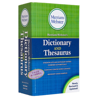 麦林韦氏英语字典词典辞典系列 Merriam Websters Vocabulary Dictionary 常用进口英文原版工具书 英英词典字典 韦小绿 韦氏词典和同义词表 2020年版