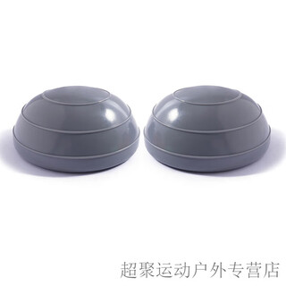 Luo zhuodou xiaobo speed ball semi-circular balance ball yoga ball fitness ball pilates foot-stepping half-garden ball equipment training ball silver - xiaobo speed (2 pack) air pump skin friendly material children/adult comfort