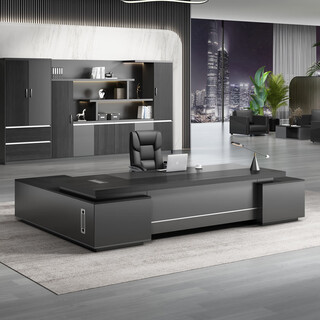 Nuoxiong boss desk office simple modern elegant desk fashion light luxury president desk manager desk supervisor desk