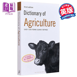 Bloomsbury Dictionary of Agriculture 农业词典 农业行业常用术语英语字典 语言学习工具书 英文原版 进口图书