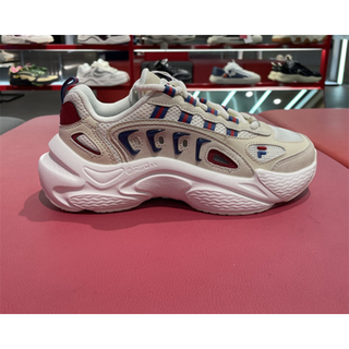 Fila men's and women's shoes 2023 autumn casual sports sky shoes dad's shoes t12m/w331601 men's fwe foam white/moon blue 42.5