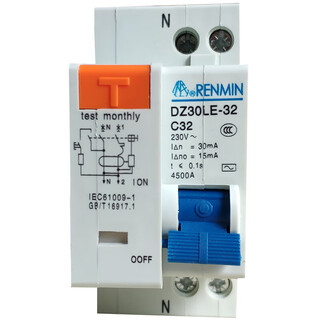 Ouman ruoli shanghai people's electrical appliance switch factory dpn leakage switch protector dz30le-32 20 c 32a