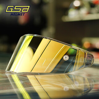 Gsbgsb helmet lens rc5 model lens gold-plated lens