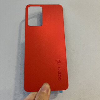 Oppo brand original, suitable for oppo reno7 mobile phone back cover reno7pro glass back cover new battery reno7 velvet red + accessories + adhesive