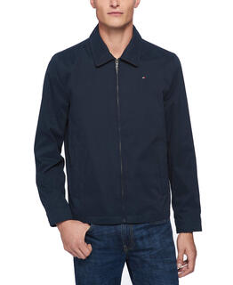Tommy hilfiger tommy hilfiger men's casual cotton lightweight golf jacket business sports commuter jacket navy medium