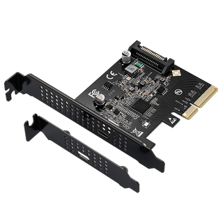 Lekuo pcie to usb3.2 adapter card type-c expansion card 20gbps transmission speed desktop gen2