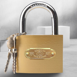 Runhuanian cross padlock anti-theft lock household door lock drawer lock waterproof anti-rust anti-pry lock dormitory lock cabinet lock single opening 32mm (3 cross keys)