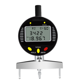 数显半径规直径测量仪圆弧球径测量指示表R规半径测量仪弧度规定制