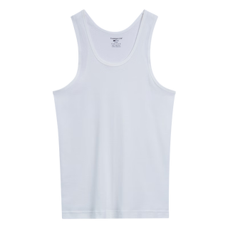 95% new, made in beijing and tokyo, category a first-class product, pure cotton 5a antibacterial men's vest with bottoming undershirt for summer, 2-piece set l