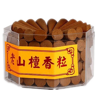 Ouying laoshan sandalwood grain smoke for food 105 grains tower incense grain incense home office aromatherapy cone food tower incense