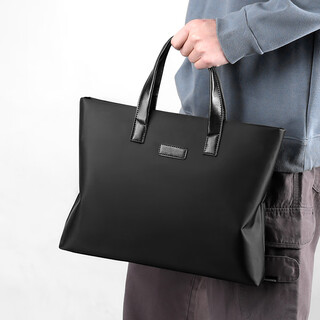 Extremely (jevi) men's handbag horizontal style men's business briefcase men's bag computer file bag large capacity handbag 520 gift