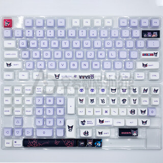 幸珀库洛米键帽可爱XDA高度热升华球帽65/75/87/98/00/48键帽 库洛米键帽（盒装）